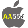 Aplicativo AA555 para iOS